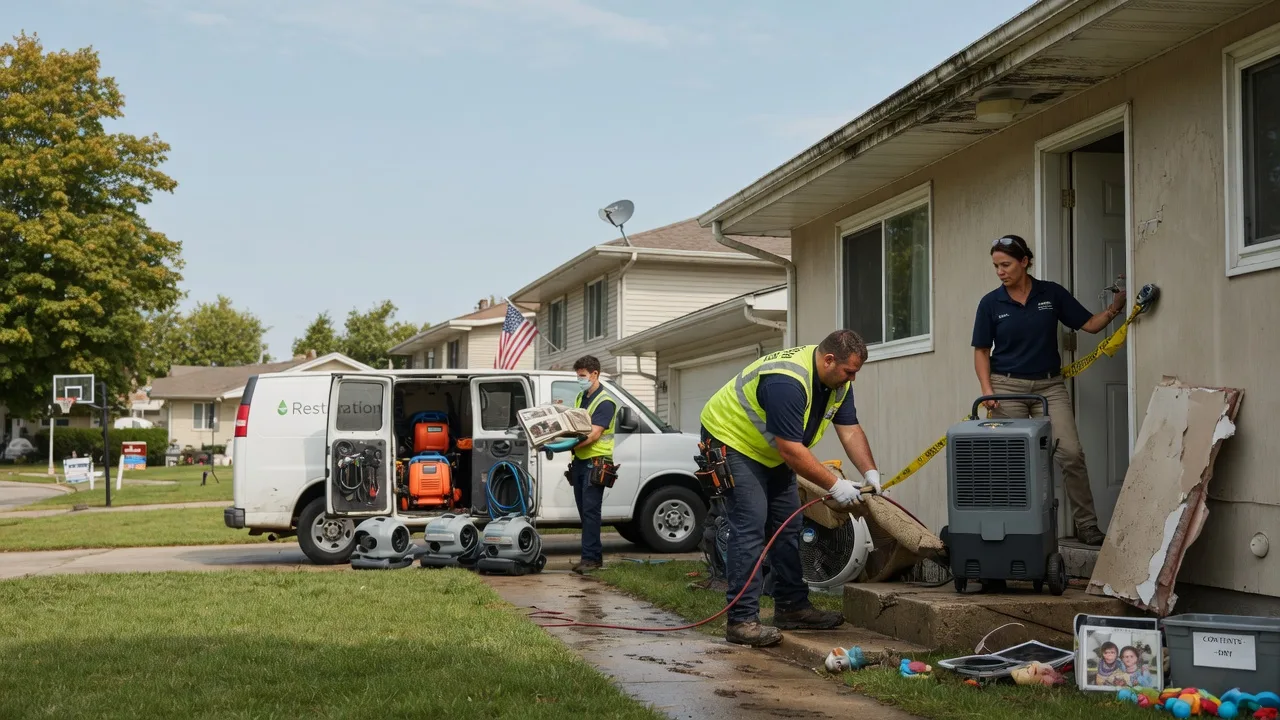 Water Damage Restoration in Centerville, IN near me